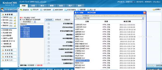 科汛KesionCMS網(wǎng)站系統(tǒng)如何綁定網(wǎng)站模板